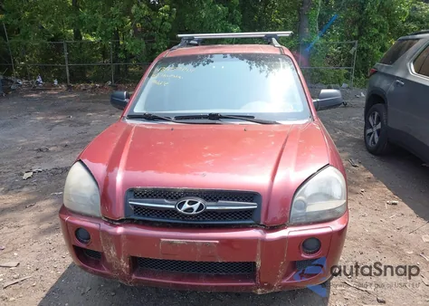 2007 Hyundai Tucson Gls from USA, damaged, VIN KM8JM12B47U561135